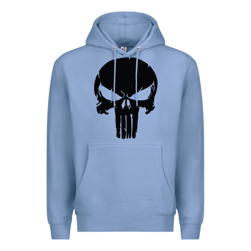 The Punisher Skull Black Premium Hoodie by artisFamous | Teevron