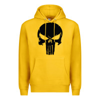 Lemon the punisher skull black Premium Hoodie - artisFamous
