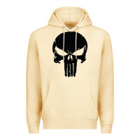 Pina Colada the punisher skull black Premium Hoodie - artisFamous