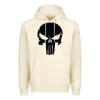 Sandshell the punisher skull black Premium Hoodie - artisFamous
