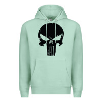 Seafoam the punisher skull black Premium Hoodie - artisFamous