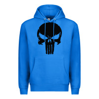 True Royal the punisher skull black Premium Hoodie - artisFamous