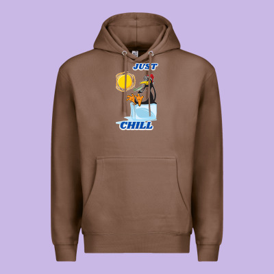 Just Chill Premium Hoodie Designed By Artisfamous