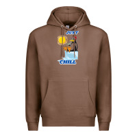 Chestnut Just Chill Premium Hoodie - artisFamous