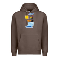 Coffee Just Chill Premium Hoodie - artisFamous