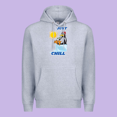 Just Chill Premium Hoodie Designed By Artisfamous