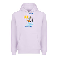 Lilac Just Chill Premium Hoodie - artisFamous