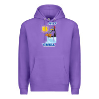 Purple Just Chill Premium Hoodie - artisFamous