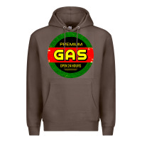 Coffee GARAGE CAR GASOLINE Premium Hoodie - artisFamous