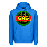 True Royal GARAGE CAR GASOLINE Premium Hoodie - artisFamous