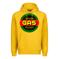 Lemon GARAGE CAR GASOLINE Premium Hoodie - artisFamous