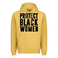 Antique Gold PROTECT BLACK WOMEN QUOTES Premium Hoodie - artisFamous