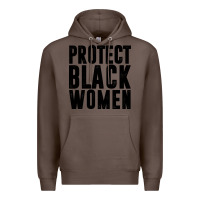 Coffee PROTECT BLACK WOMEN QUOTES Premium Hoodie - artisFamous
