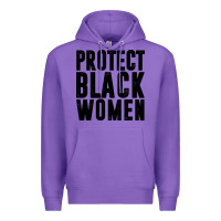 Purple PROTECT BLACK WOMEN QUOTES Premium Hoodie - artisFamous
