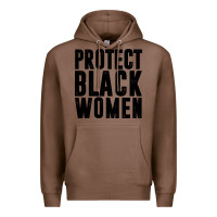 Chestnut PROTECT BLACK WOMEN QUOTES Premium Hoodie - artisFamous