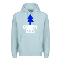 Blue Mist gravity falls dipper blue pine premium Premium Hoodie - artisFamous