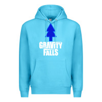 Ocean Blue gravity falls dipper blue pine premium Premium Hoodie - artisFamous