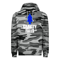 Slate Camo gravity falls dipper blue pine premium Premium Hoodie - artisFamous