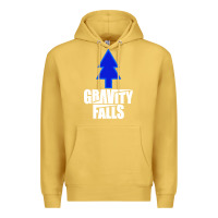 Antique Gold gravity falls dipper blue pine premium Premium Hoodie - artisFamous