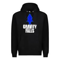 Black gravity falls dipper blue pine premium Premium Hoodie - artisFamous