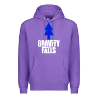 Purple gravity falls dipper blue pine premium Premium Hoodie - artisFamous