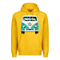 Lemon hippie surf van Premium Hoodie - artisFamous
