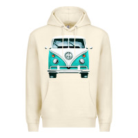 Sandshell hippie surf van Premium Hoodie - artisFamous