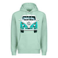 Seafoam hippie surf van Premium Hoodie - artisFamous