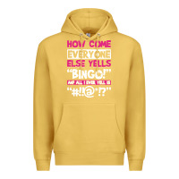 Antique Gold how come everyone else yells bingo funny Premium Hoodie - artisFamous