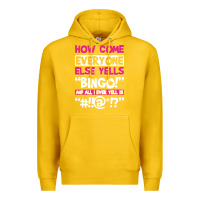 Lemon how come everyone else yells bingo funny Premium Hoodie - artisFamous