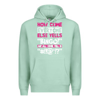 Seafoam how come everyone else yells bingo funny Premium Hoodie - artisFamous