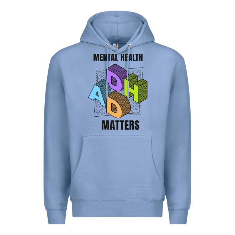 Adhd Mental Health Matters Premium Hoodie by artisFamous | Teevron