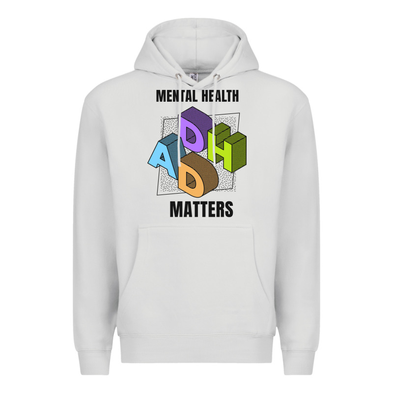 Adhd Mental Health Matters Premium Hoodie by artisFamous | Teevron