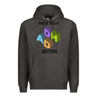 Smoke adhd mental health matters Premium Hoodie - artisFamous