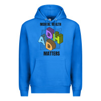 True Royal adhd mental health matters Premium Hoodie - artisFamous