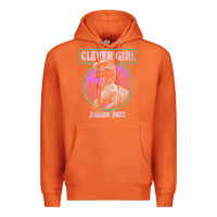 Carrot distressed teal raptor clever girl t shirt Premium Hoodie - artisFamous