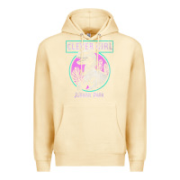 Pina Colada distressed teal raptor clever girl t shirt Premium Hoodie - artisFamous
