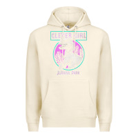 Tofu distressed teal raptor clever girl t shirt Premium Hoodie - artisFamous