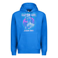 True Royal distressed teal raptor clever girl t shirt Premium Hoodie - artisFamous