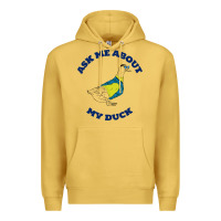 Antique Gold ask me about my duck Premium Hoodie - artisFamous