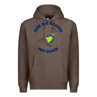 Coffee ask me about my duck Premium Hoodie - artisFamous