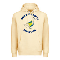 Pina Colada ask me about my duck Premium Hoodie - artisFamous
