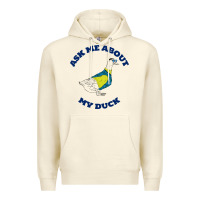 Sandshell ask me about my duck Premium Hoodie - artisFamous