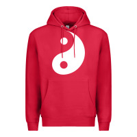 Cardinal yin yang Premium Hoodie - artisFamous