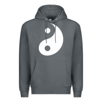 Rock yin yang Premium Hoodie - artisFamous