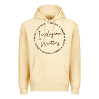 Pina Colada inclusion matters with empathy bravery respect Premium Hoodie - artisFamous