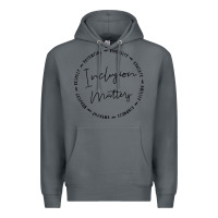 Rock inclusion matters with empathy bravery respect Premium Hoodie - artisFamous