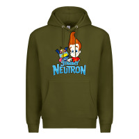 Army Green jimmy neutron goddard title vintage poster Premium Hoodie - artisFamous