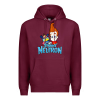 Burgundy jimmy neutron goddard title vintage poster Premium Hoodie - artisFamous