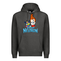 Charcoal Heather jimmy neutron goddard title vintage poster Premium Hoodie - artisFamous